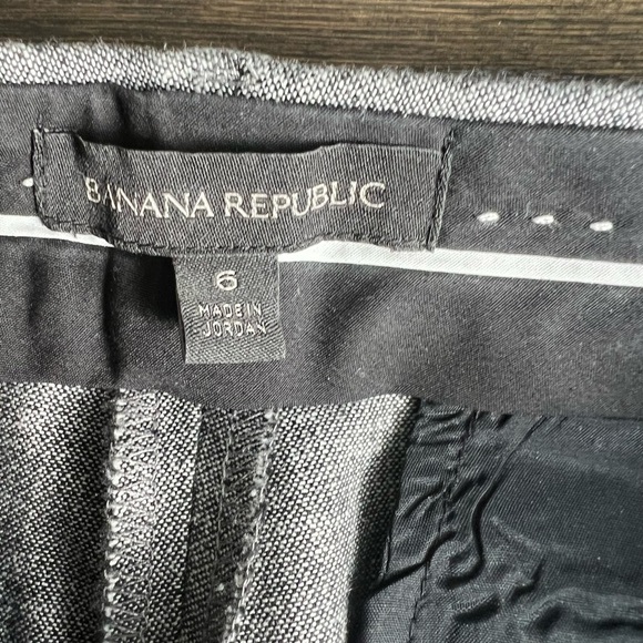 Banana Republic Tweed Gray Dress Pants Tailored Fit - Picture 5 of 8